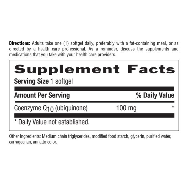 Frente del envase CoQ10