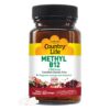 Country Life Methyl B-12 cápsulas 1000 mcg envase 60 unidades