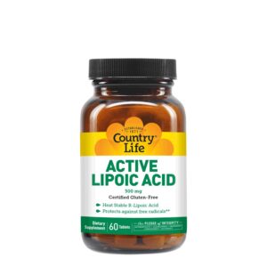 Version 1.0.0 Frasco Country Life R-Alfa Lipoico 60 cápsulas