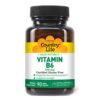 Country Life Vitamina B-6 200 mg frontal