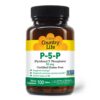 Etiqueta lateral Country Life Vitamina B6 P-5-P
