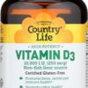 Country Life Vitamina D3 10,000 UI 200 cápsulas blandas sin gluten