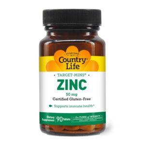 Version 1.0.0 Frasco Country Life Target-Mins Zinc 50 mg frontal