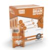 Frasco Cover Three Brain Defense Omega 3 etiqueta frontal