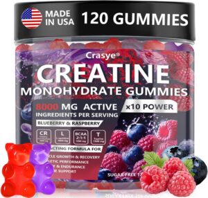 Frente de Crasye Creatine Gomitas