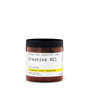 Version 1.0.0 Creatina HCl en polvo Beyond Raw para fuerza y energía