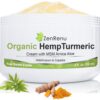 Crema para articulaciones Zenrenu con cúrcuma y cáñamo 4 oz