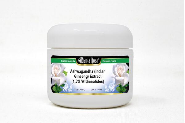Version 1.0.0 Crema Ashwagandha Ginseng Indio 1.5% Withanolides Bianca Rosa