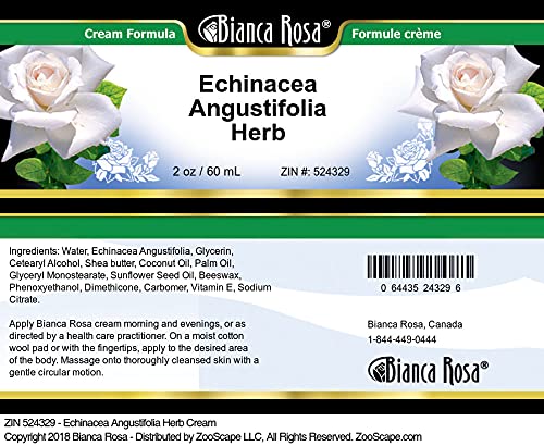 Cuidado de la piel con crema Echinacea Bianca Rosa