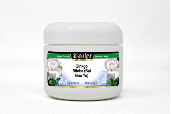 Frasco crema Ginkgo Biloba Bianca Rosa 2 oz