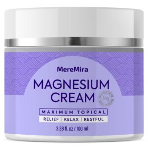 Crema de magnesio lavanda frente
