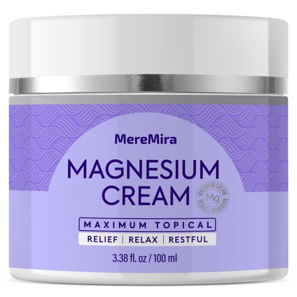 Crema de magnesio lavanda frente
