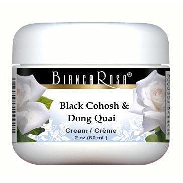 Crema natural para cuidado tópico cohosh negro y dong quai