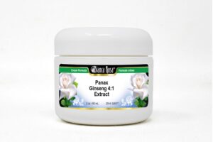Version 1.0.0 Crema Panax Ginseng Bianca Rosa 2 oz en tarro crema lujosa