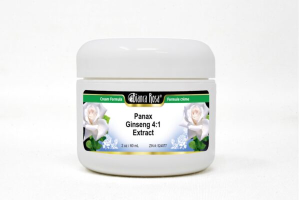 Crema Panax Ginseng Bianca Rosa 2 oz en tarro crema lujosa