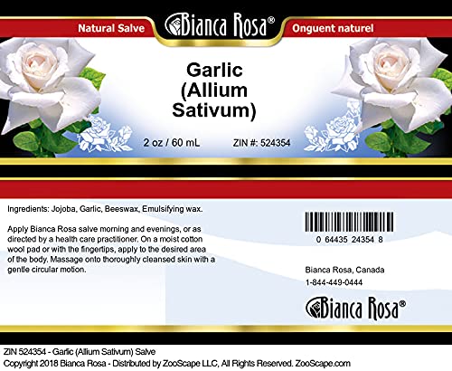Ungüento de ajo Bianca Rosa en frasco pequeño