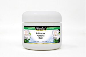 Crema raiz Echinacea Purpurea Bianca Rosa 2 oz frasco