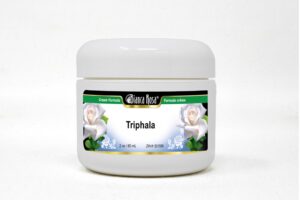 Crema Triphala Bianca Rosa frasco 2 oz para cuidado de piel natural