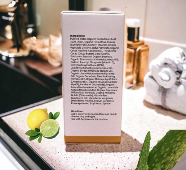 Version 1.0.0 Crema con vitamina c NatureBinds para hidratación y anti-envejecimiento