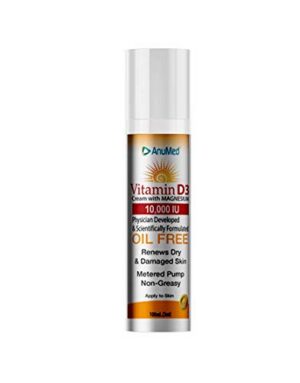 Crema vitamina d3 sin aceite AnuMed International frasco