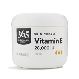 Crema de vitamina E 28000 IU 4 onzas 365 Whole Foods Market