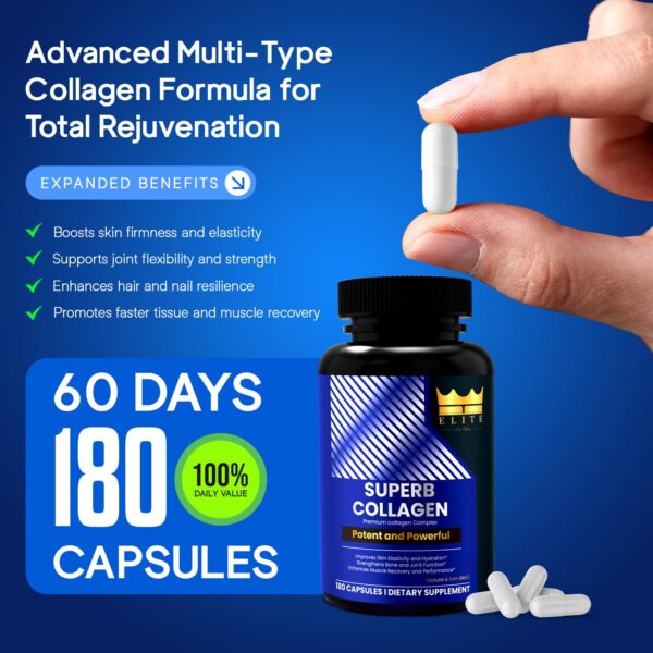 Version 1.0.0 Etiqueta frontal Crown Elite Colageno Multi-Tipo