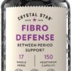 Version 1.0.0 Botella de Crystal Star Fibro Defense con etiqueta