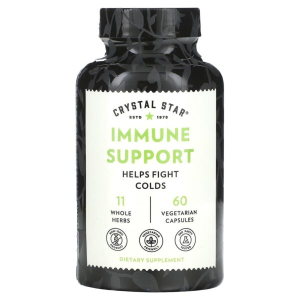 Crystal Star suplemento herbal apoyo inmunológico 60 cápsulas