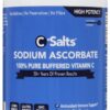 Frente del frasco de C-Salts Pure Sodium Ascorbate Vitamin C Powder
