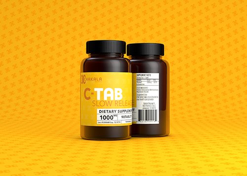 C-Tab botella de tabletas