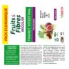 Version 1.0.0 Cubos masticables Ortis frutas y fibras beneficios digestivos