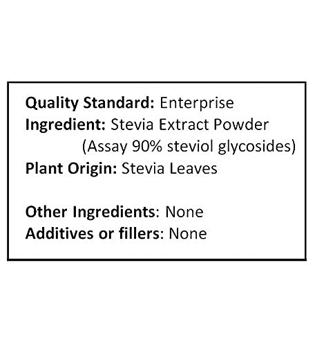 Cuchara con polvo de extracto de stevia NuSci endulzante sin calorías
