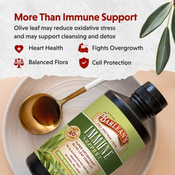 Version 1.0.0 Cucharada suplemento hoja de olivo Barlean's 95mg