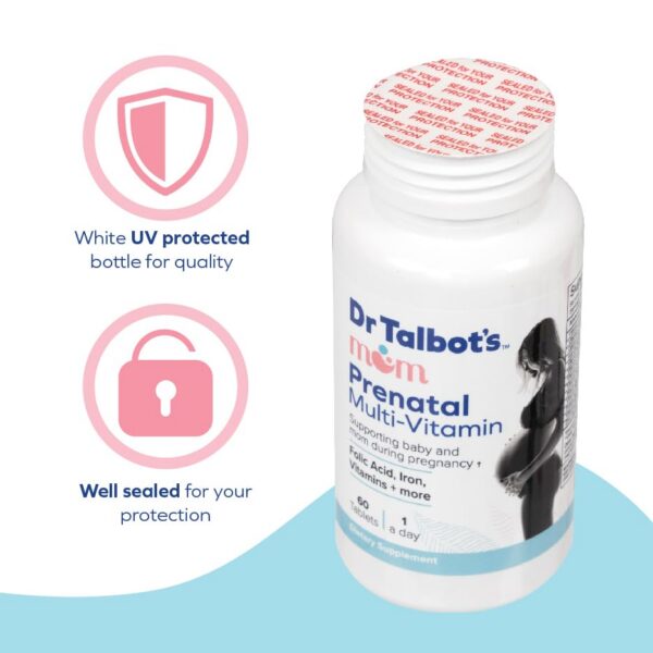 Cuidado prenatal Dr. Talbot's Mom 60 tabletas para embarazo