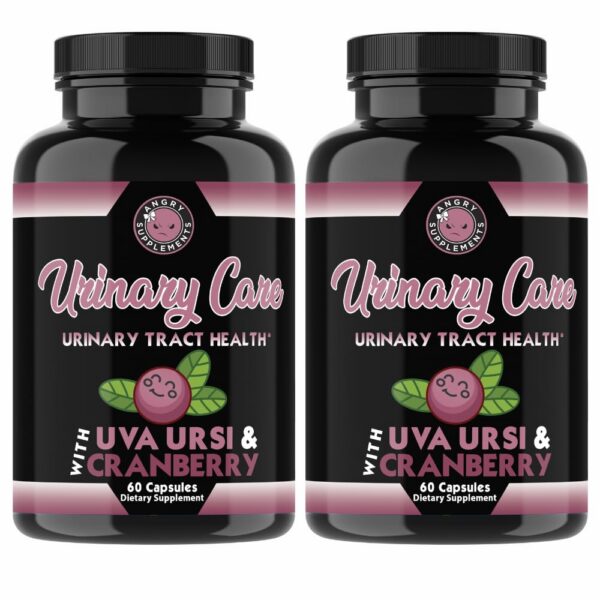 Cuidado urinario mujeres, arándano, uva ursi en cápsulas.