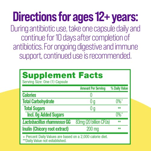Version 1.0.0 Cultrelle cápsulas probióticas para antibióticos