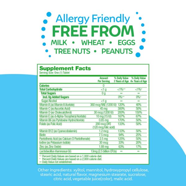 Culturelle Kids caja suplemento masticable sabor natural ponche frutas