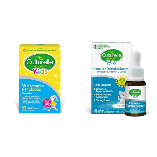 Culturelle Kids multivitamin masticables envase
