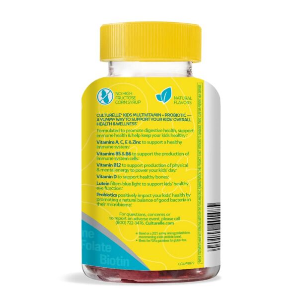 Version 1.0.0 Etiqueta del producto Culturelle Kids Probiotic Gummy