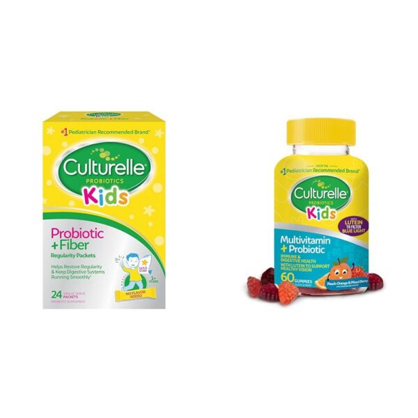 Frente del empaque Culturelle Kids Probiotic Packets