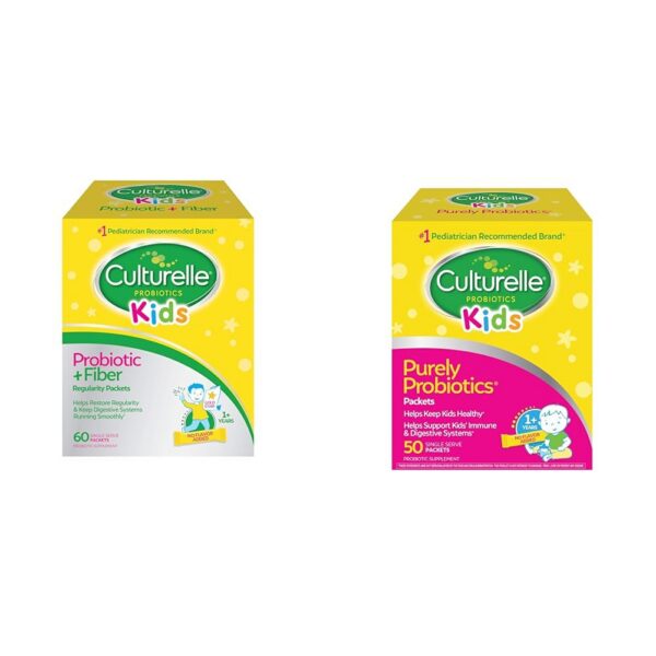 Culturelle Kids probiótico y fibra sobres caja