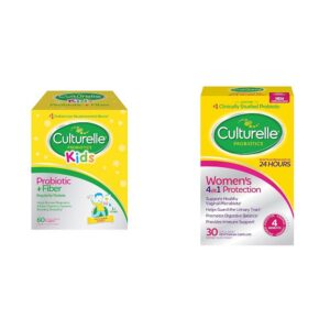 Culturelle Kids probiótico y fibras sobre para salud digestiva niños