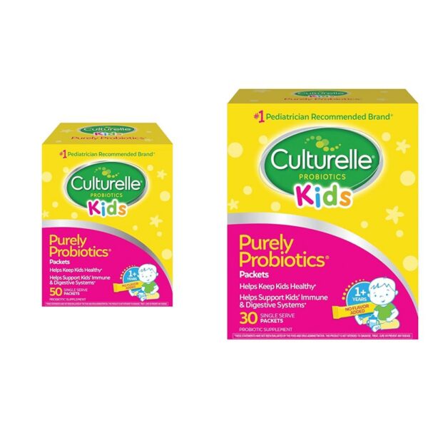 Version 1.0.0 Paquete de probióticos Culturelle Kids para soporte digestivo y sistema inmune