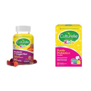 Culturelle probiótico diario niños paquete frontal 60 gummies