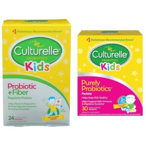 Culturelle probiótico infantil 24 sobres para digestión e inmunidad
