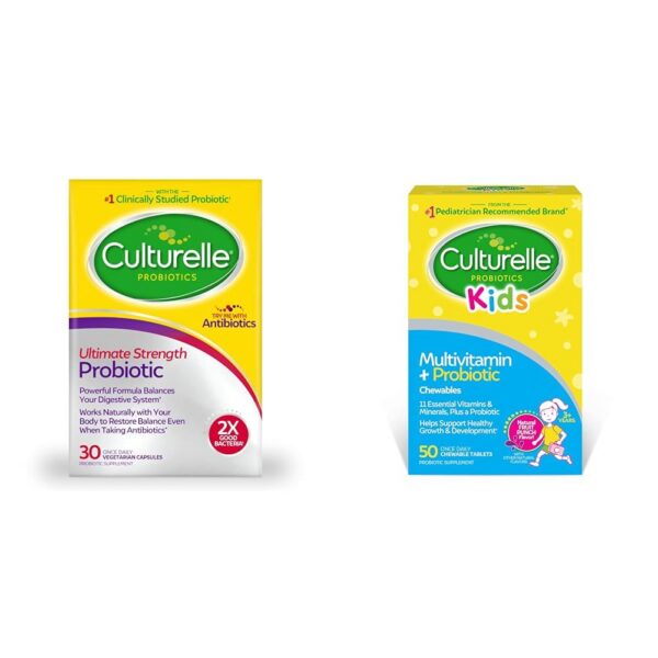 Culturelle Ultimate Strength Probiotic - etiqueta frontal