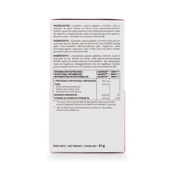 Etiqueta de Serotogyn en envase