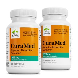 Version 1.0.0 Suplemento antioxidante CuraMed 375mg Terry Naturally 60 cápsulas