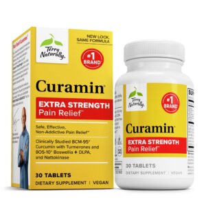 Curamin extra fuerza Terry Naturally caja 30 tabletas