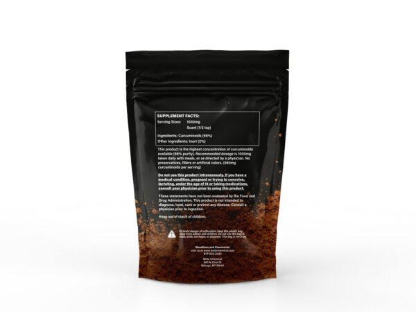 Cúrcuma en polvo curcuminoides 98% para uso alimenticio y suplemento